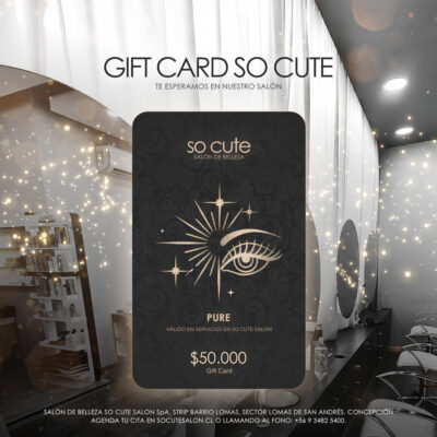 GiftCard Pure - SO CUTE SALON