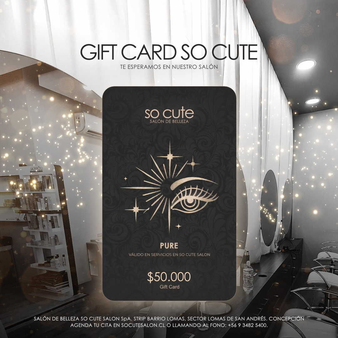 GiftCard Pure - SO CUTE SALON